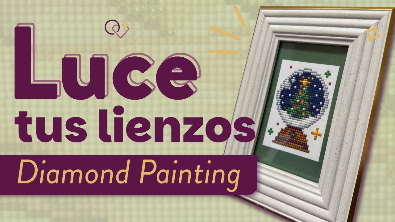 Ideas para colgar y exhibir tus lienzos de Diamond Painting 🖼️✨| Así lo hago yo 😉