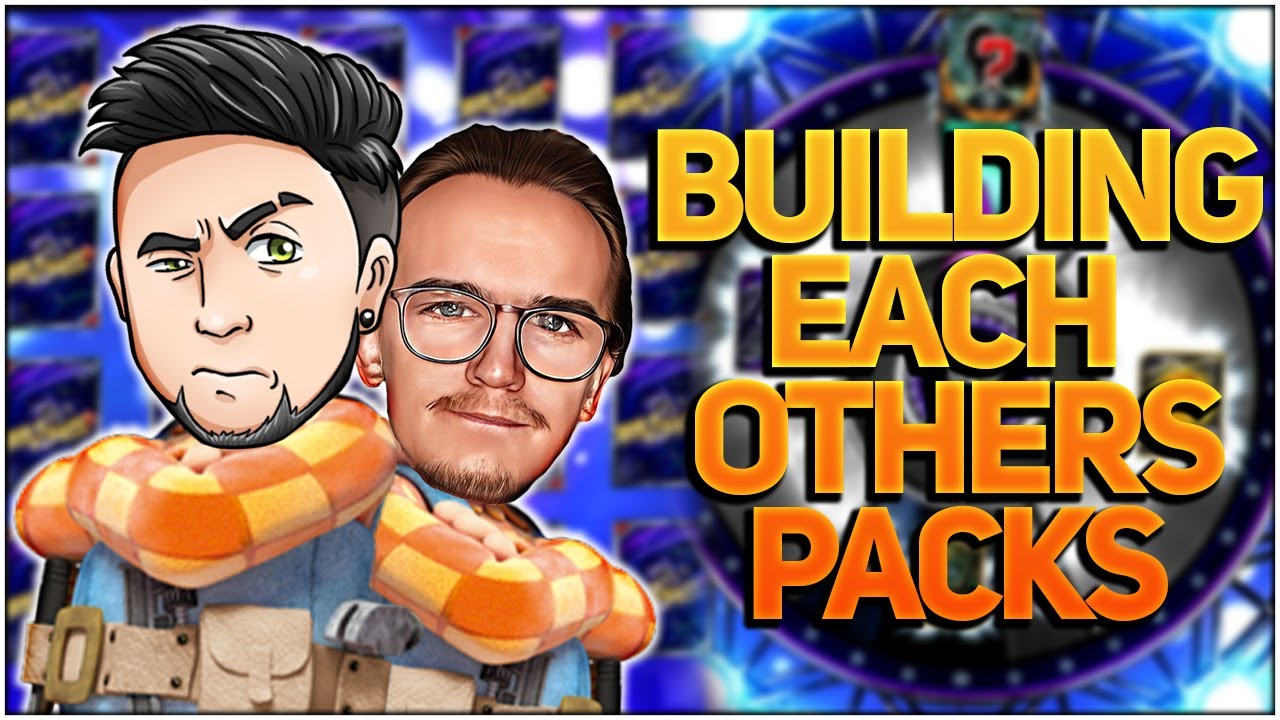 WE BUILT EACH OTHERS PACKS?! *INSTANT REGRET* 🙄 - [WWE SuperCard Season 8]
