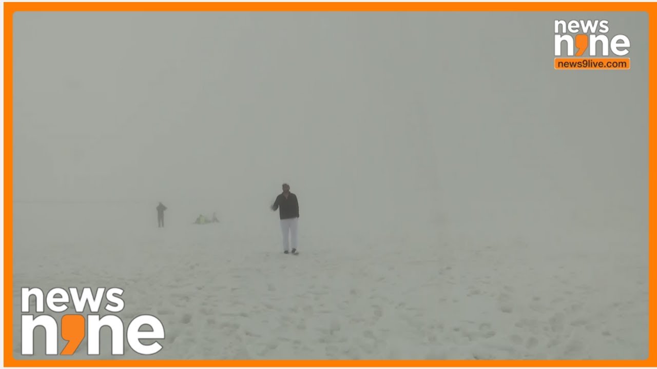 Gulmarg Wrapped in Thick Fog | Stunning Winter Views from J&K  | News9