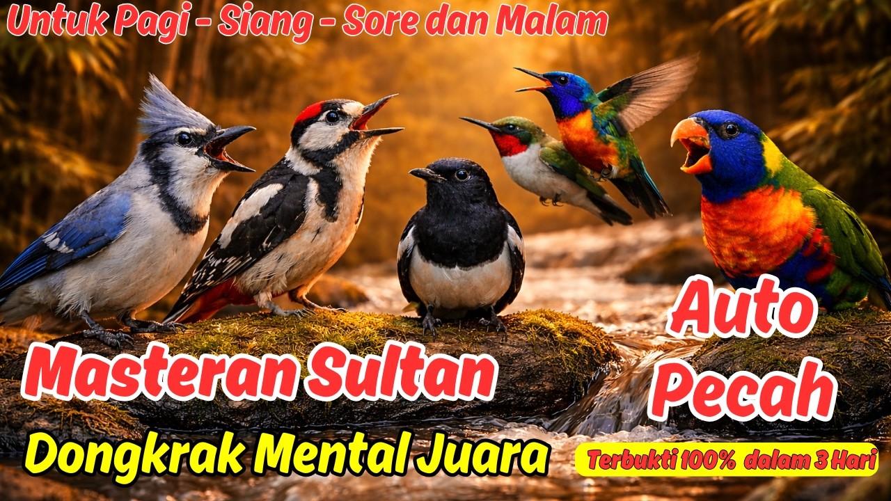 Masteran atau Pancingan Murai Batu Harian Pagi Sore Auto Gacor