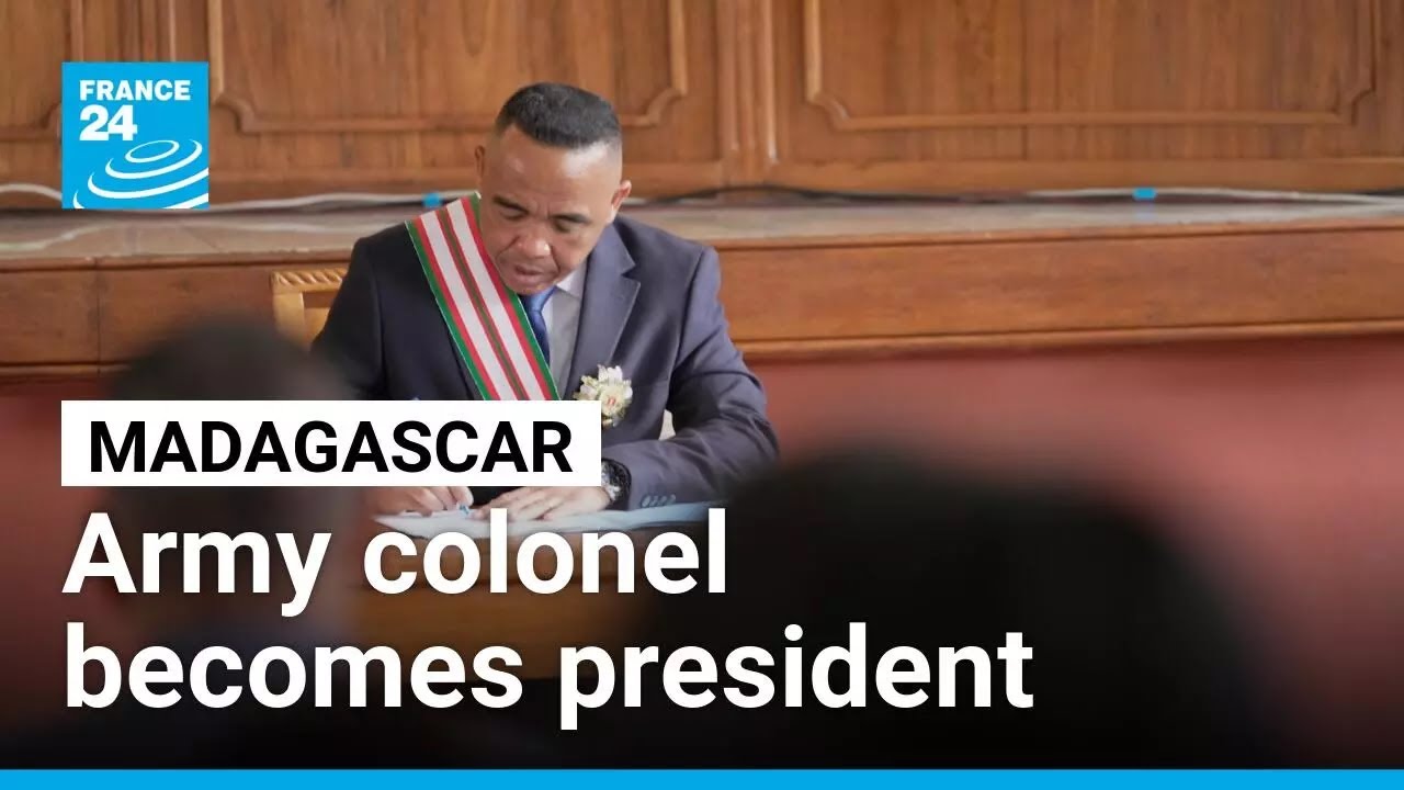 Madagascar: Colonel who seized power sworn in as president • FRANCE 24 English