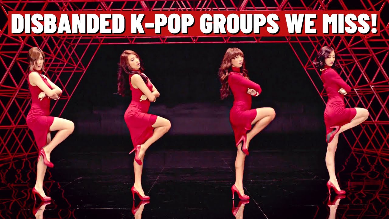 60 DISBANDED K-POP GROUPS WE MISS! (INCLUDING HIATUS')