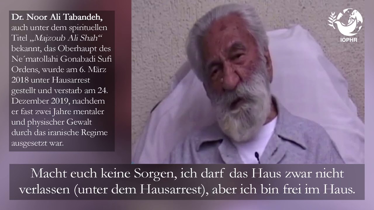 Dr. Tabandeh k&uuml;ndigte seinen Hausarrest offiziell am 6. M&auml;rz 2018 an