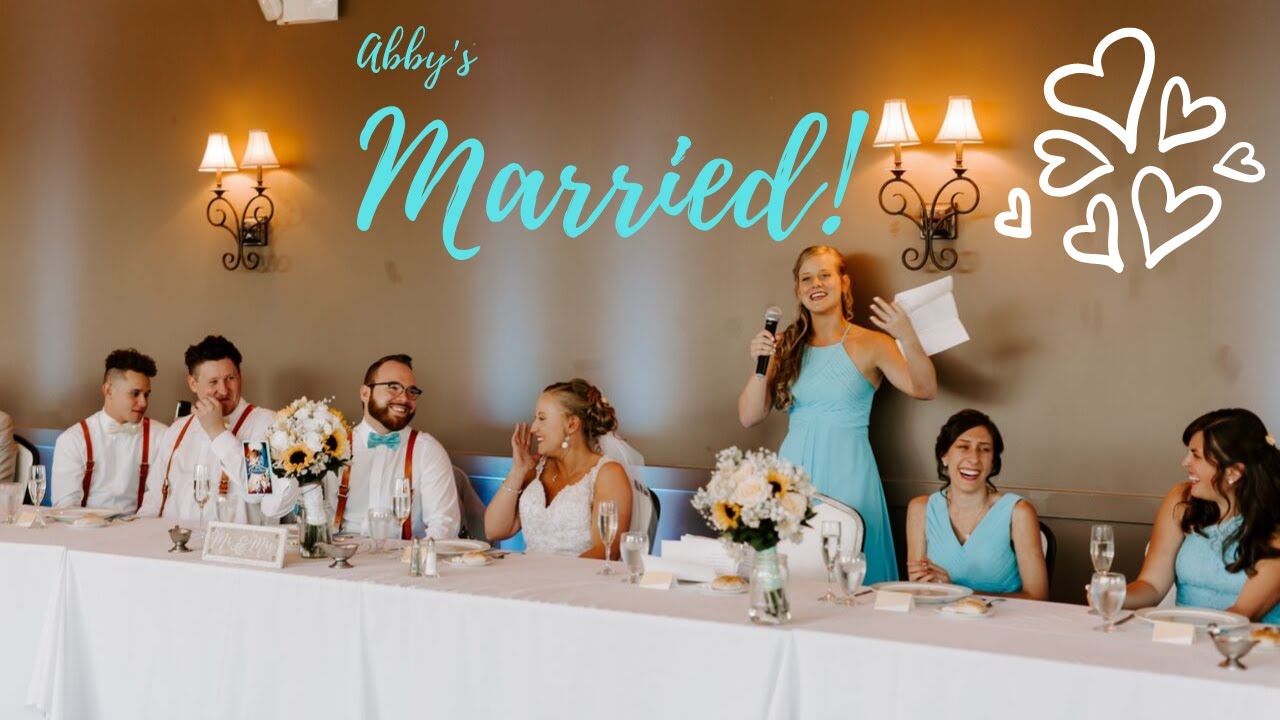 Abby's Married | Maid of Honor Disney Song Speech