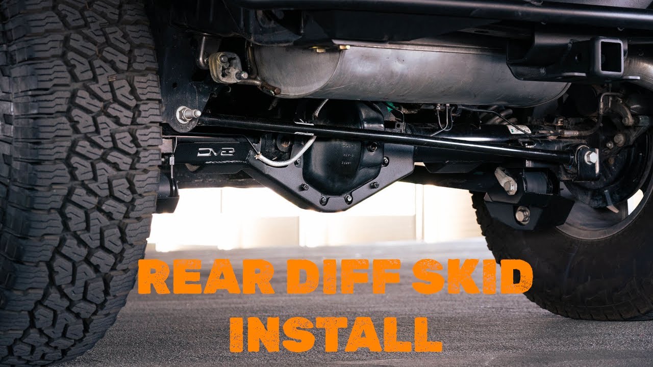 DV8 Bronco Differential Skid Install
