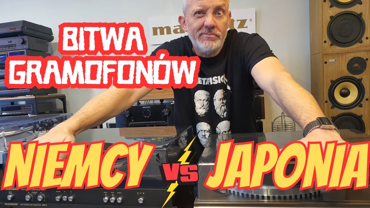 Niemiecka precyzja vs  japońska technologia 🎵 Porównanie gramofonów kultowych marek!