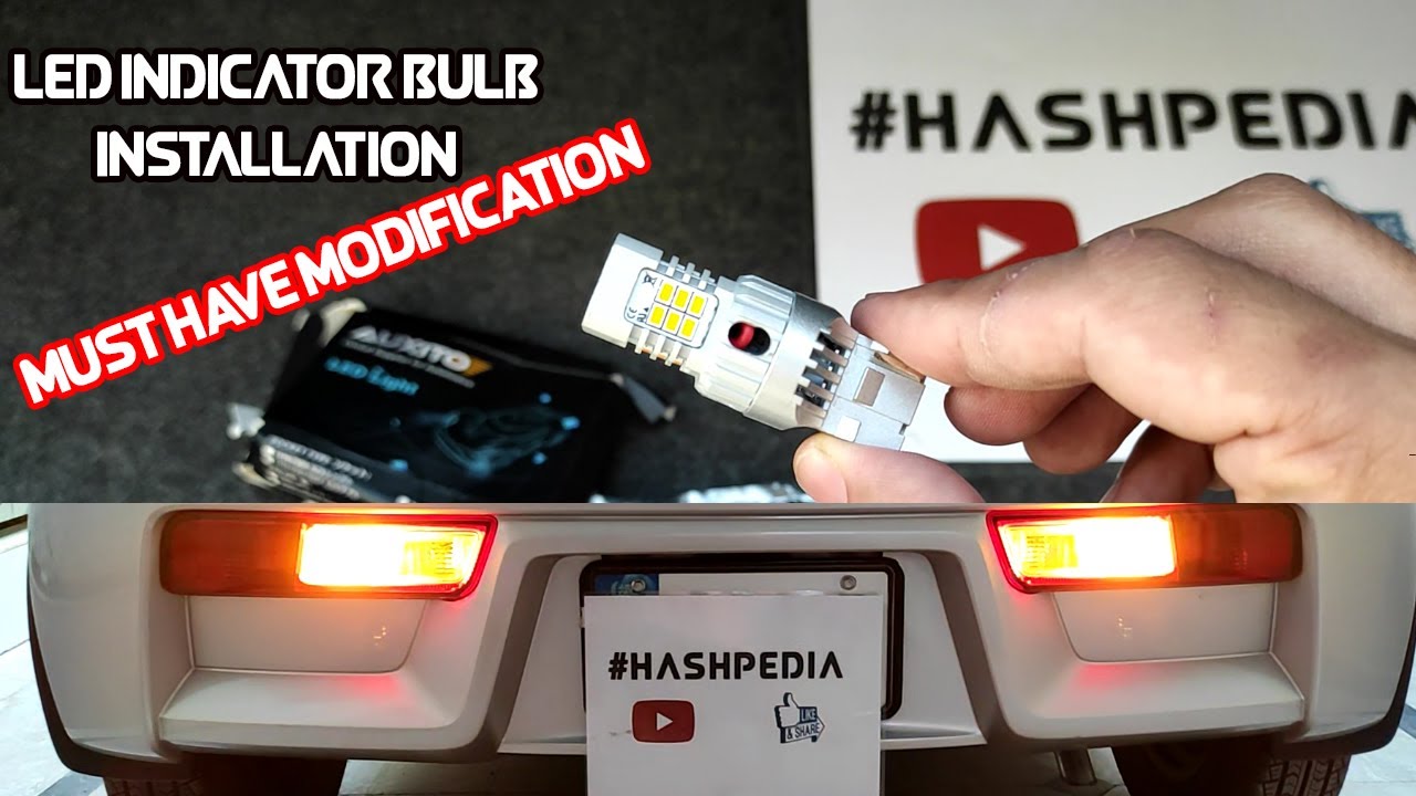 Replacing Halogen Indicator bulbs with LED Bulbs | Alto 660cc PKDM | Worse Design