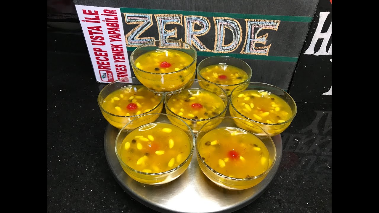 Zerde Tatlısını Bilmeyenlere Gelsin / Zerde Nasıl Yapılır / Zerde Tarifi