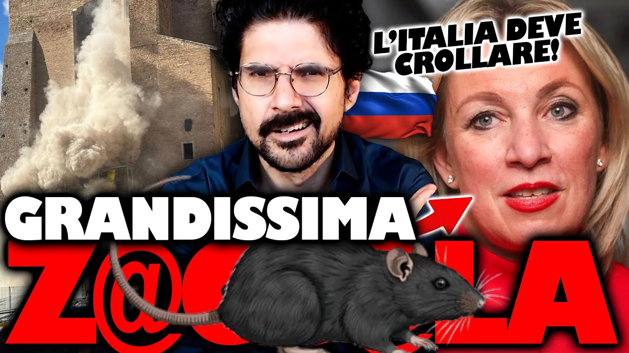 Quella GRANDISSIMA DIPLOMATICA della Maria Zakharova DERIDE l'Italia
