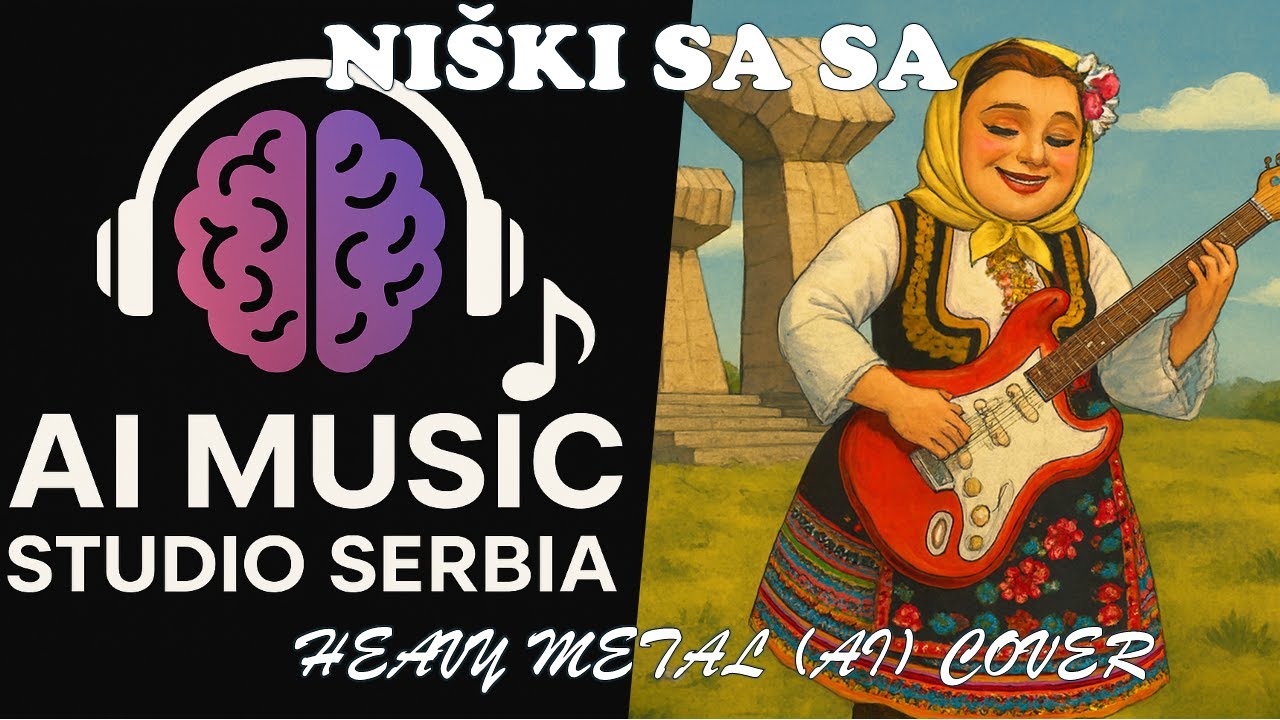 NIŠKI SA SA  Heavy metal AI  cover