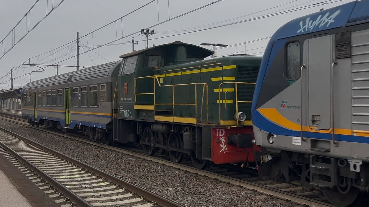INV Savona Parco Doria - Rimini E.464.251 + E.464.207 + D.245.2246 + 1 vettura MDVC 
