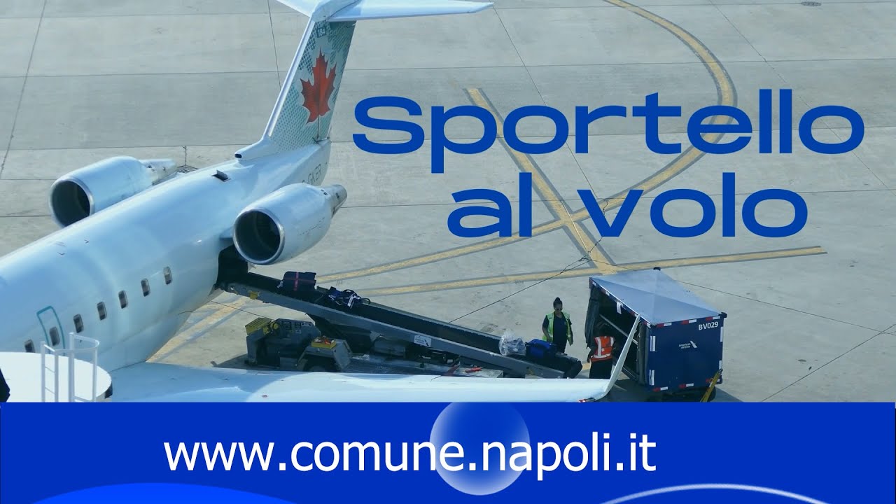 “Sportello al volo” presso l’aeroporto internazionale di Capodichino