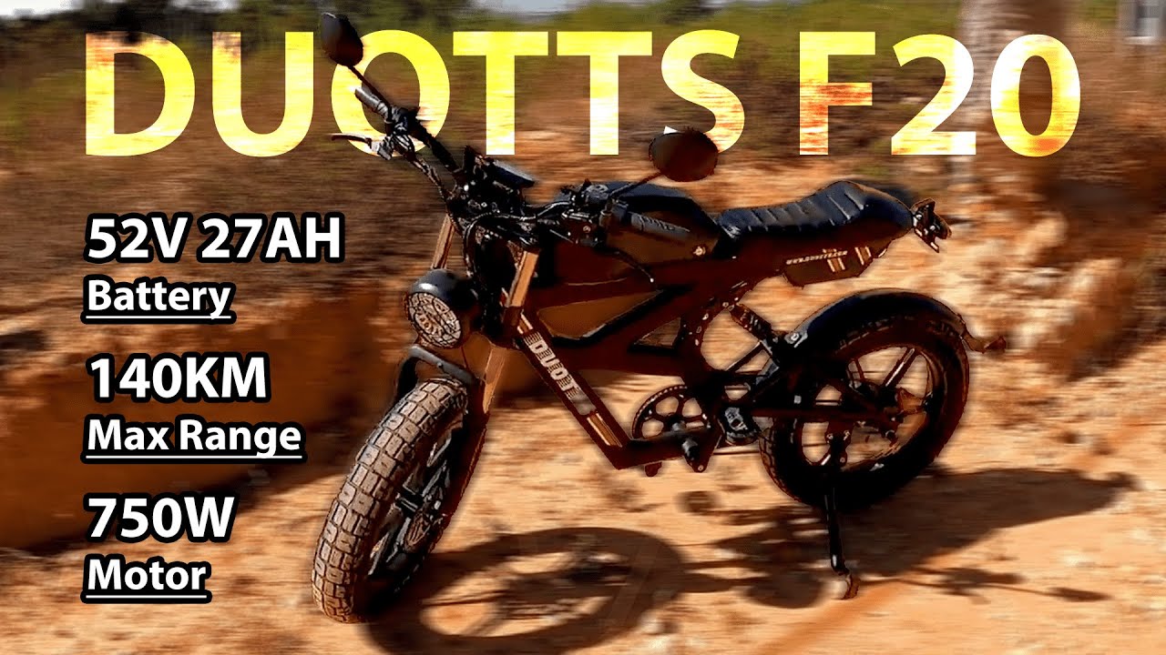 🚴&zwj;♂️Duotts F20 &mdash; The Perfect Blend of Retro Style and Powerful Performance