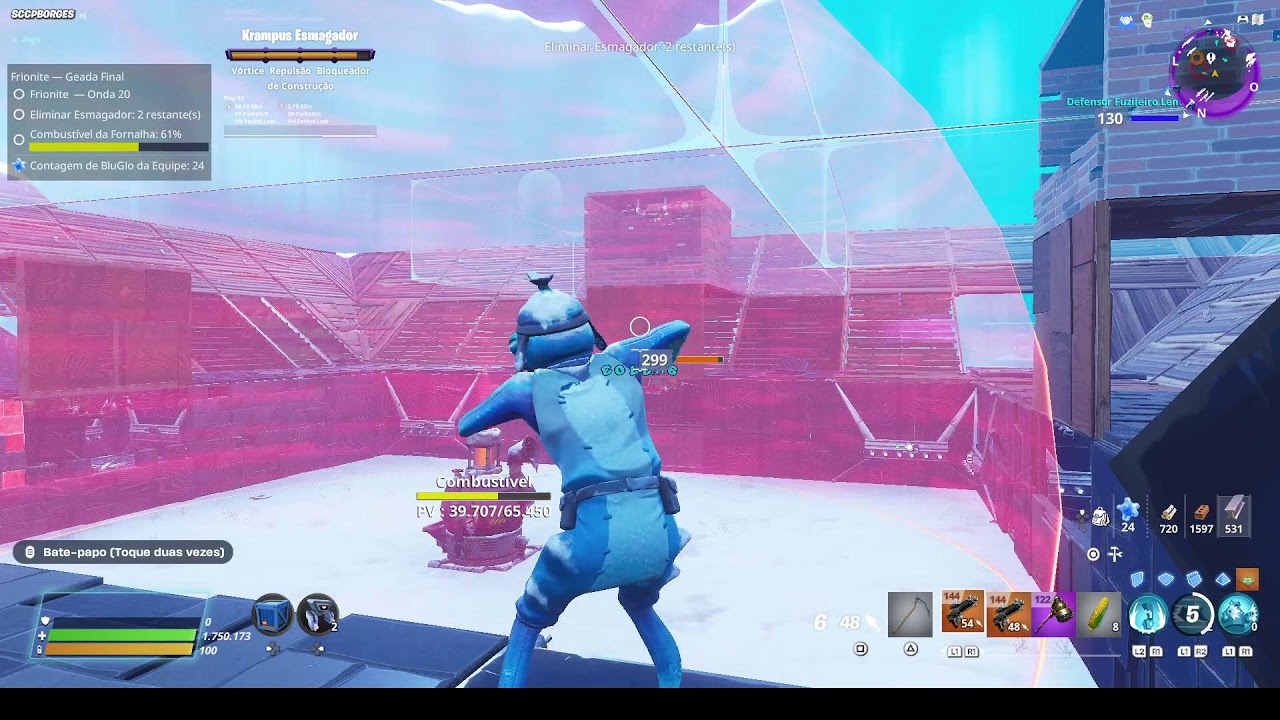 SUPER DEFESAS DE ESCUDOS TWINE PEAKS  -  ( Salve O Mundo - Fortnite )
