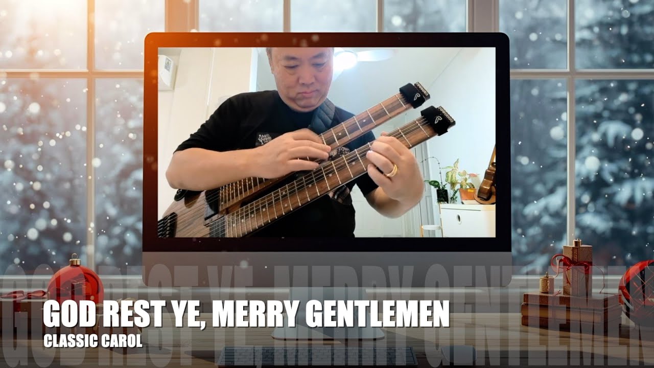 God Rest Ye, Merry Gentlemen, Christmas in Singapore - Instrumental Duo Guitar Solo Daniel Purnomo