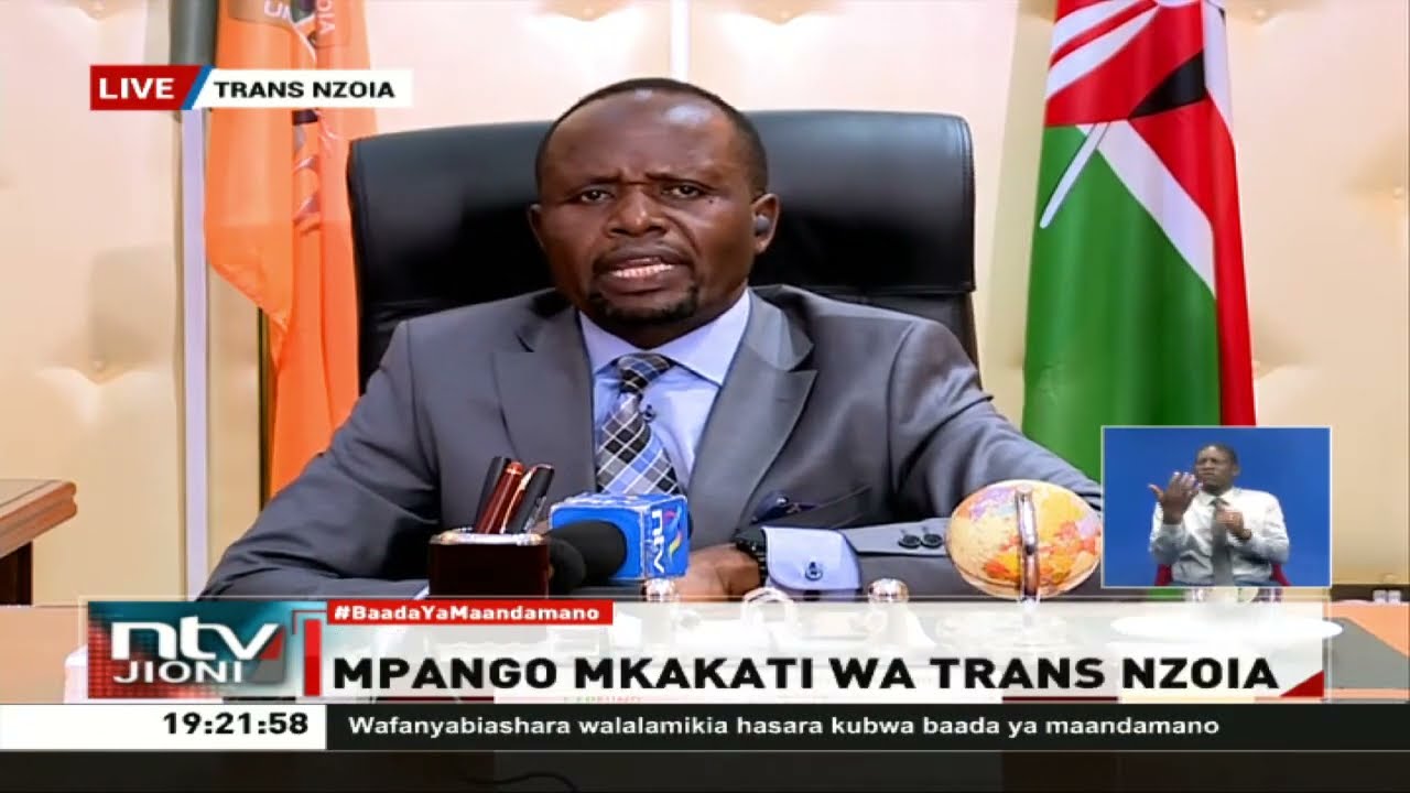Trans Nzoia: Gavana George Natembeya kuzindua mpango wake