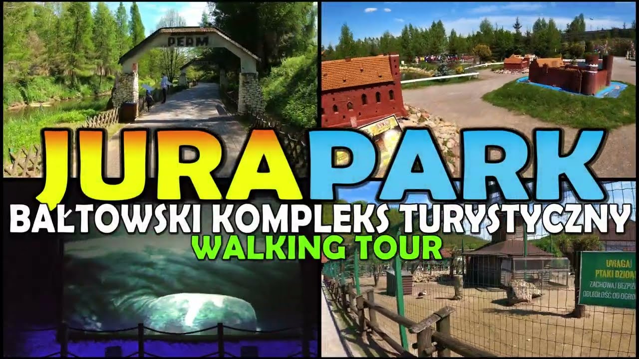 JuraPark BAŁTÓW walking your - Bałtowski Kompleks Turystyczny - Poland (4k)