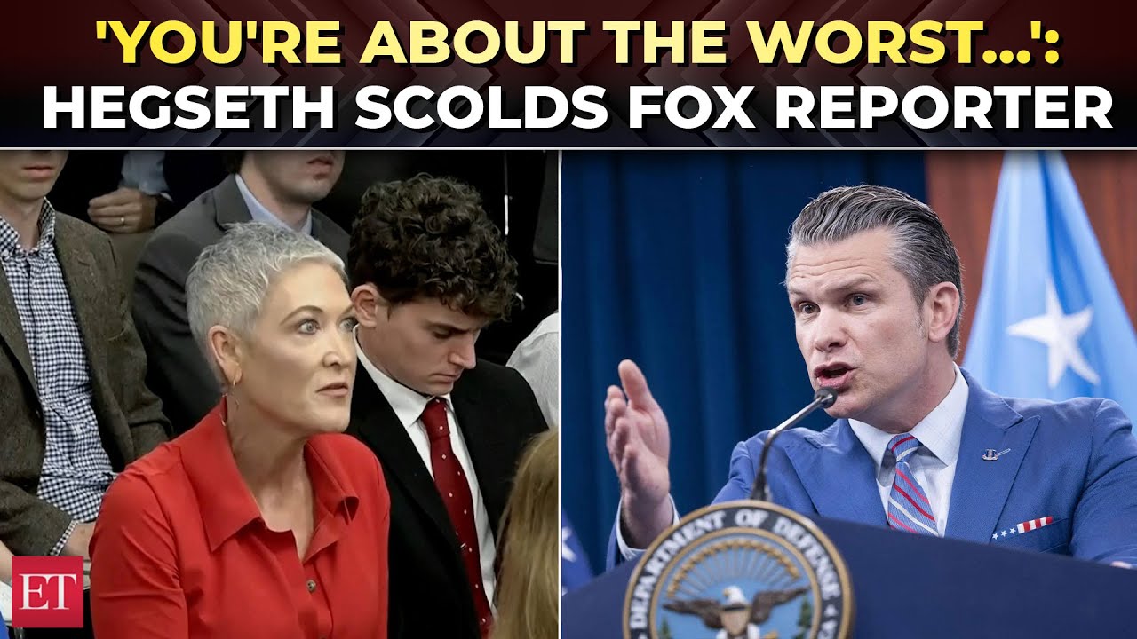 'We don't play your little games…': Pete Hegseth scolds Fox reporter over Iran question