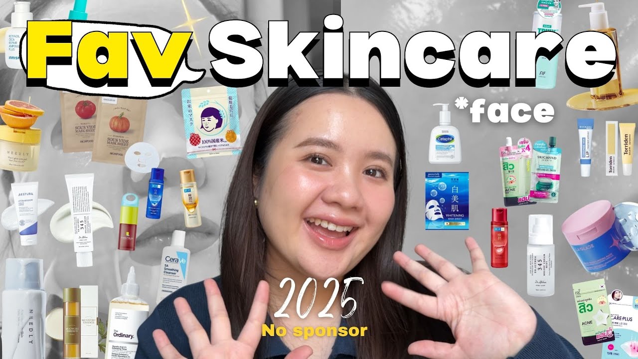 Skincare of the year 2025 รวมของที่ชอบในปีนี้ทั้งหมด (หมวด Skincare หน้า)