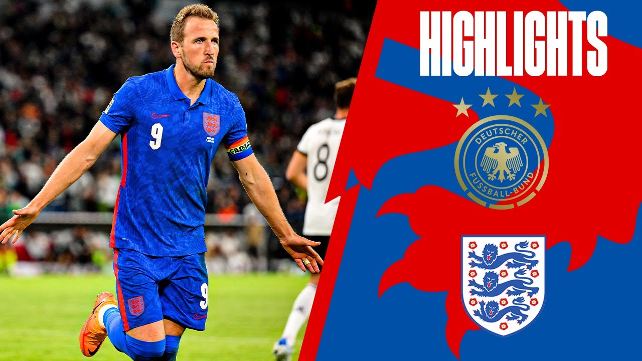 Germany 1-1 England | Harry Kane's Penalty Earns Draw in Munich | Nations League | Highlights