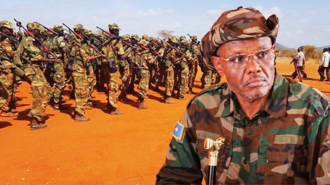 DEG-DEG Ciidamadii Madaxweyne Laftagareen oo Dhawr Kun ah oo ku sugan Duleedka Magaalada Baydhabo.
