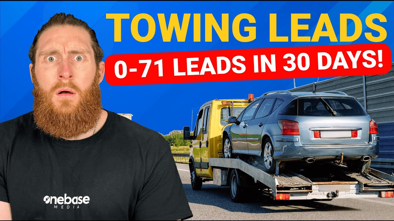 Google Ads For Towing Company | 0-71 Leads in 30 Days