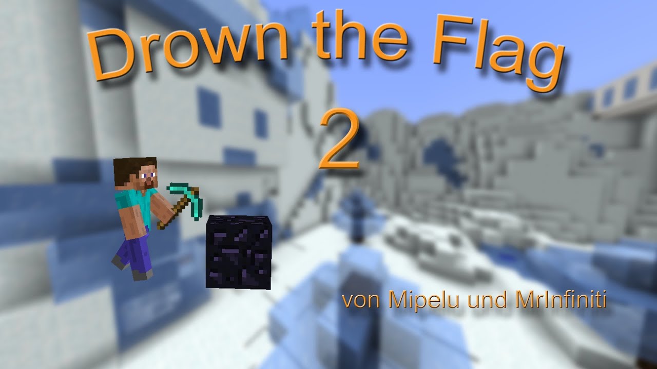 Minecraft Pvp Map 2 | Drown the Flag [HD]
