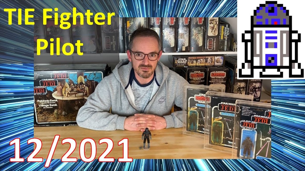 Tie Fighter Pilot | Figur des Monats | Star Wars vintage Sammlung