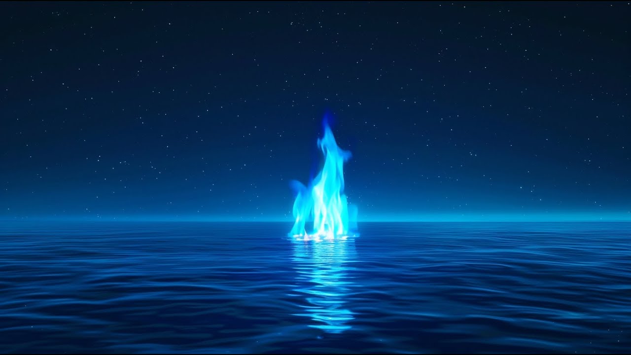 Blue Flame – Calm Mind & Inner Flow | Ambient Spiritual Music