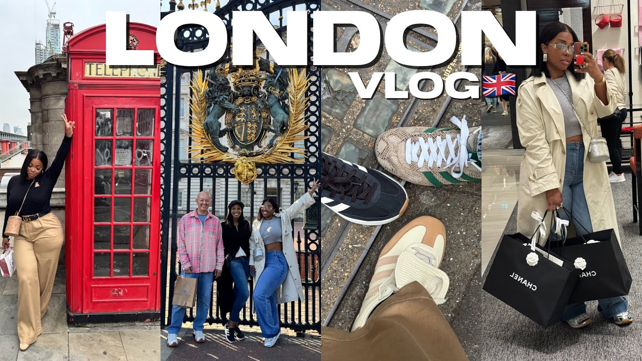 LONDON VLOG 🇬🇧| BUCKINGHAM PALACE • TATE MUSEUM • LUXURY SHOPPING • LIVE MUSICAL | Gina Jyneen