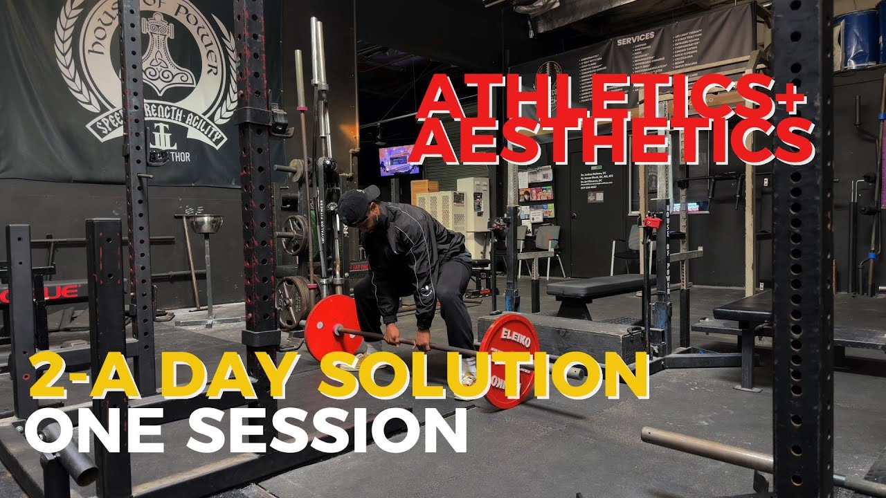 How to Structure Two-A-Days Without Destroying Your Sport Training