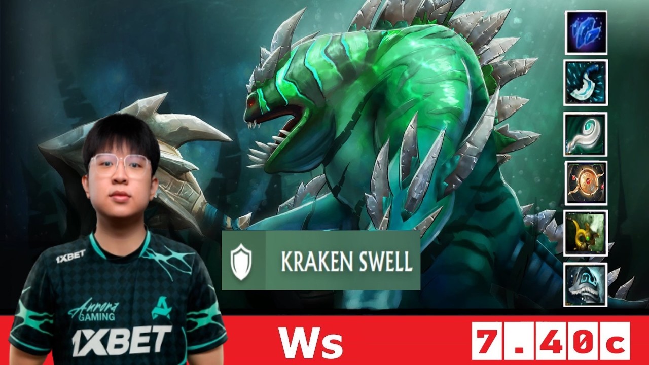 [DOTA 2] Ws  TIDEHUNTER [AURORA GAMING vs XTREME GAMING] [DREAMLEAGUE 28] [7.40c] [2]