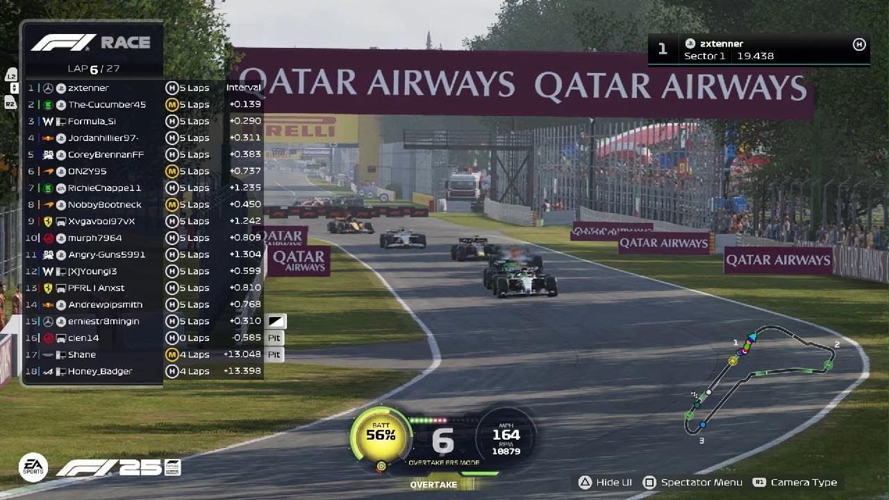 [GRAND PRIX] F1 25 | Red Arrows F1 League | S16 | R3/15: Italy