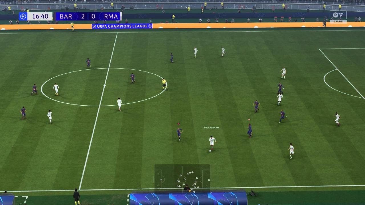 Fifa 26 Barcelona v real madrid champions league final