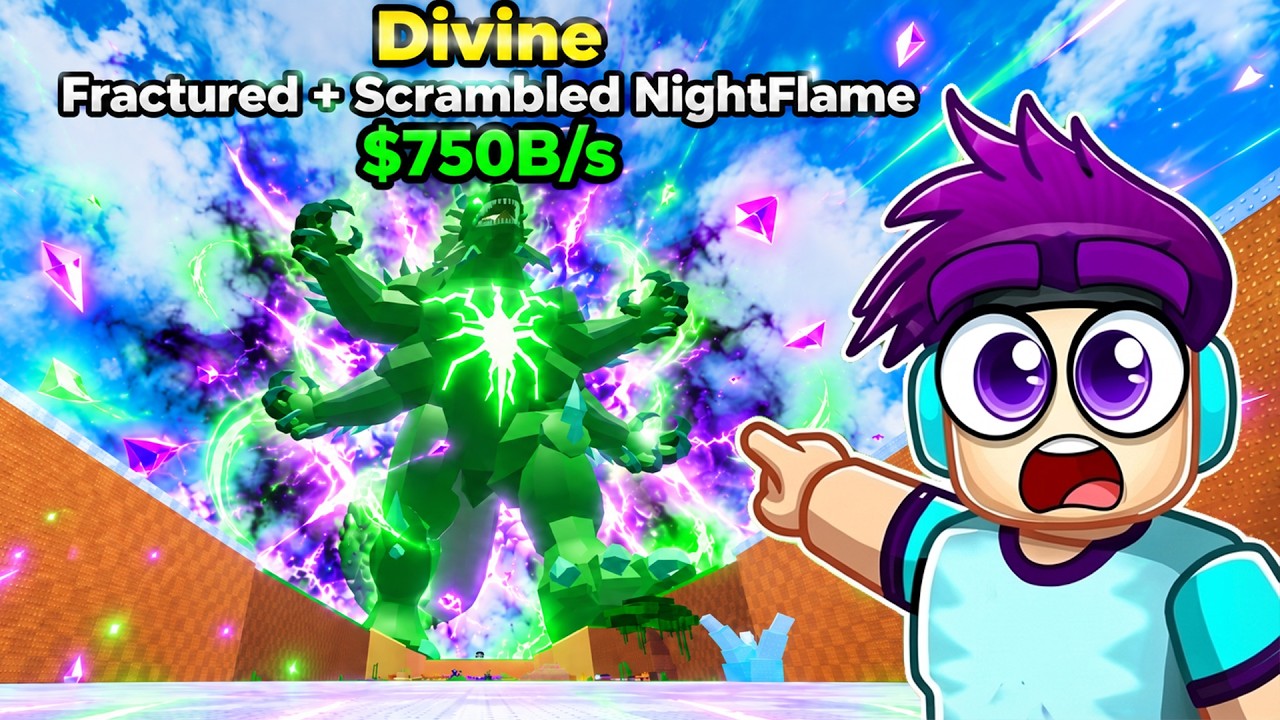 I Made the WORLD'S 1st Fractured + Scrambled Divine Pet! (steal an egg)