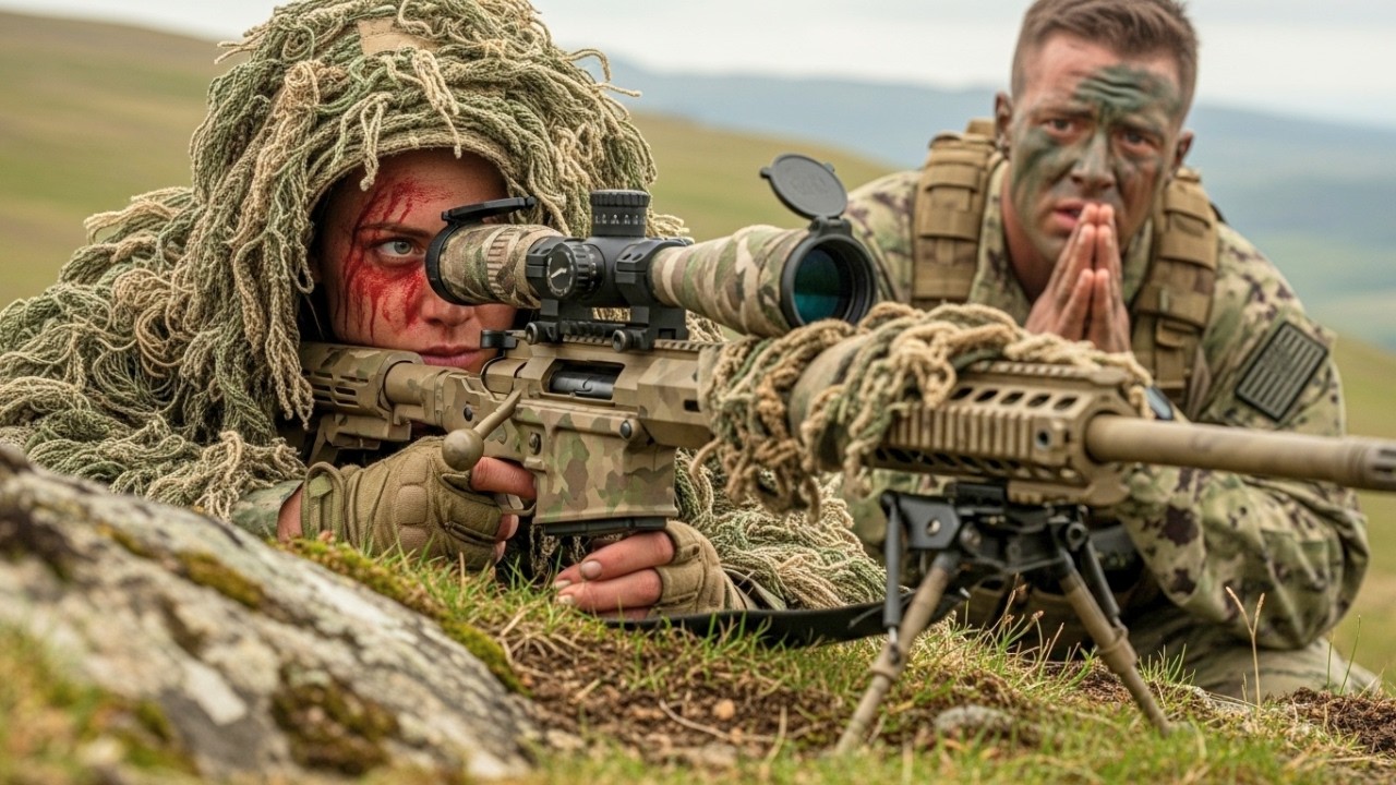 “If You Miss, We Die!” SEAL Commander Was Terrified— Then The Female Sniper Killed 25 Targets In 10s