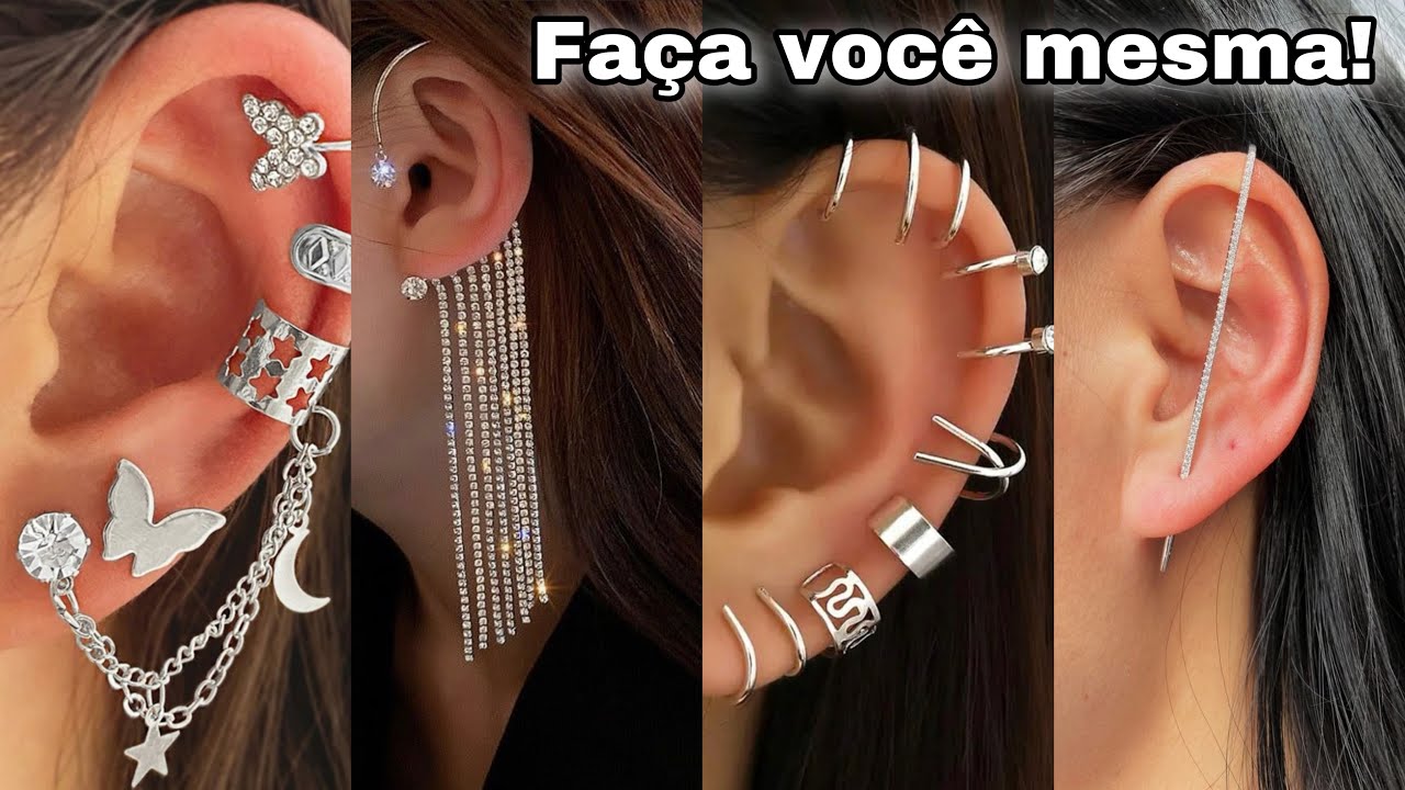 15 DIY PIERCINGS FALSOS DE ORELHAS - Hosana De Lima