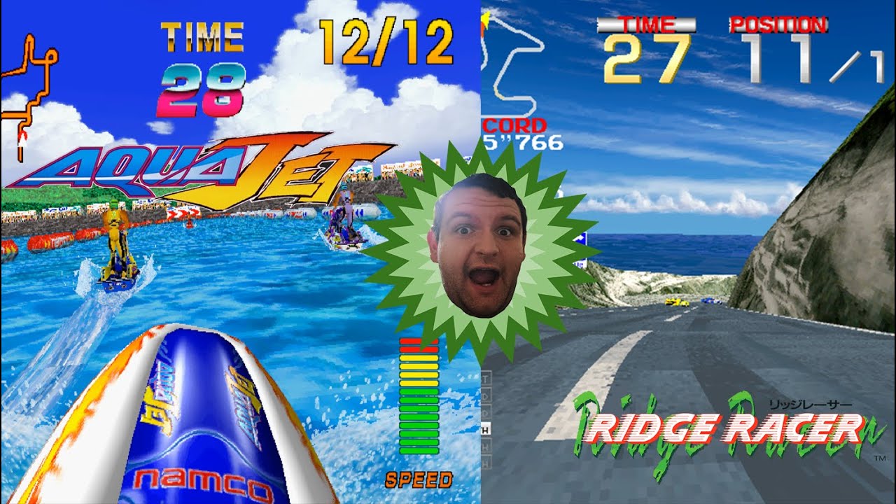 THIS IS FUN AF AND WE ARE BACK RACING! [Aqua-Jet and Ridge Racing] Gameplay
