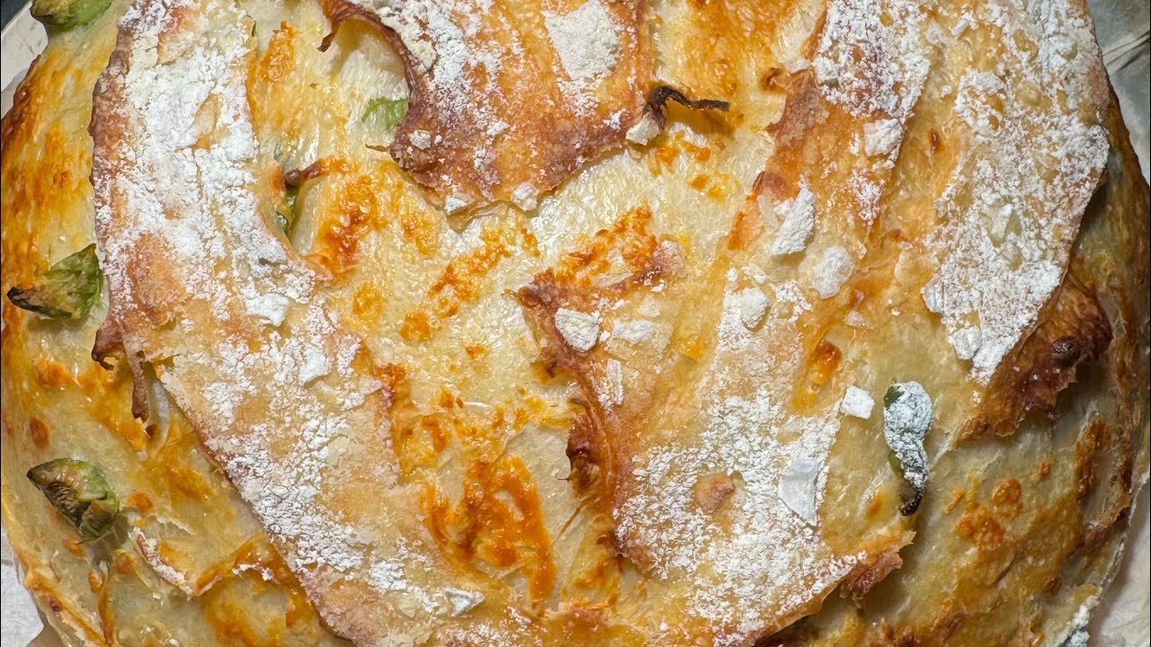 Olives and Cheese Sourdough Bread