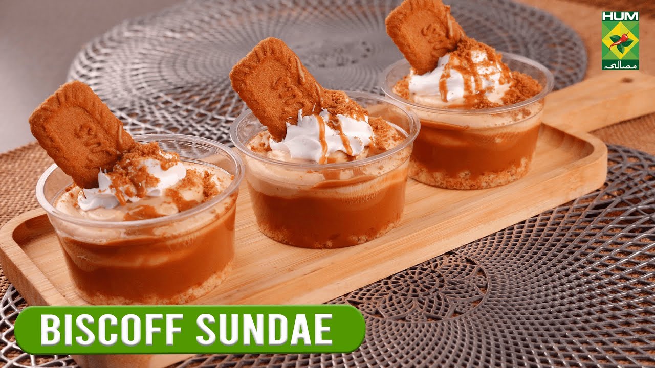 Biscoff Sundae Complete Recipe - Chef Shireen Anwar - Masala Tv