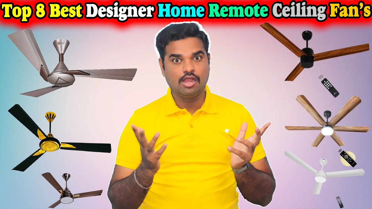 ✅ Top 8 Best Remote Ceiling Fan In India 2025 With Price |BLDC Ceiling Fans Review & Comparison