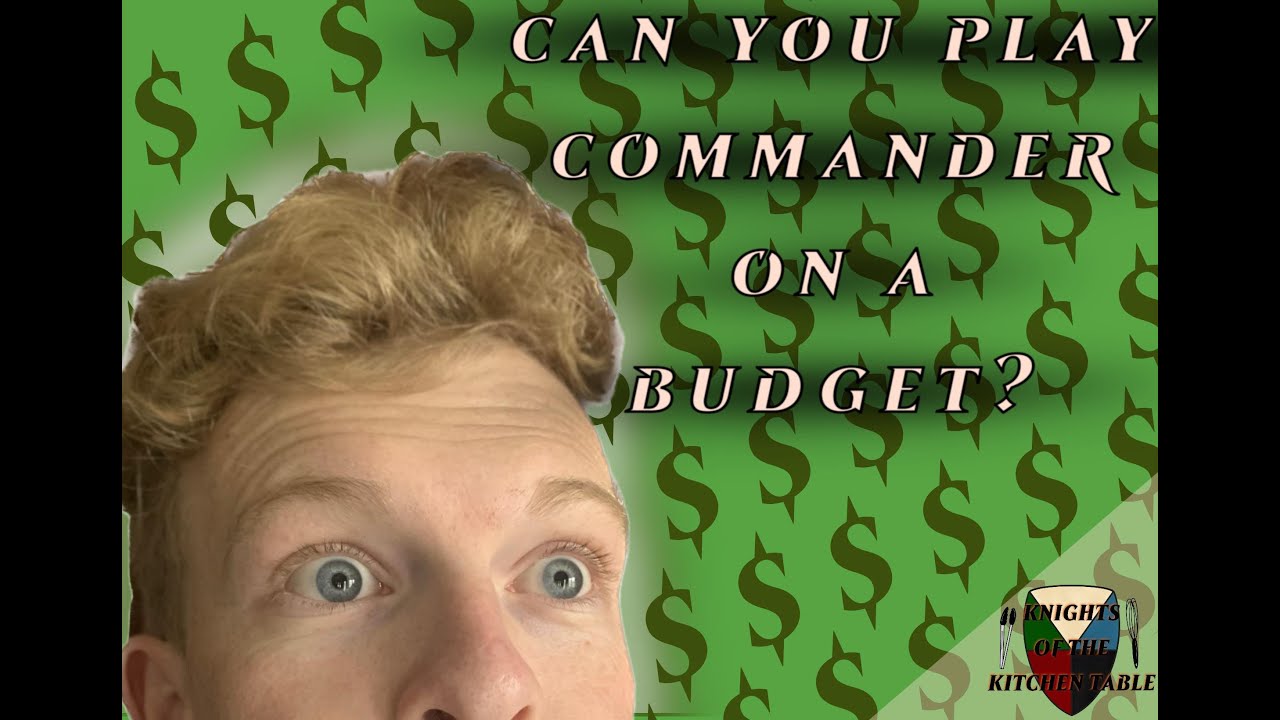 How to Play Commander on a BUDGET | EDH | Magic: the Gathering #budgetcommander #mtg