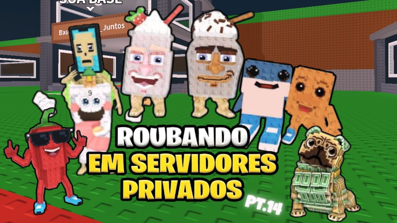 ROUBANDO EM SERVIDORES PRIVADOS DE STEAL BRAINROT - PARTE 14