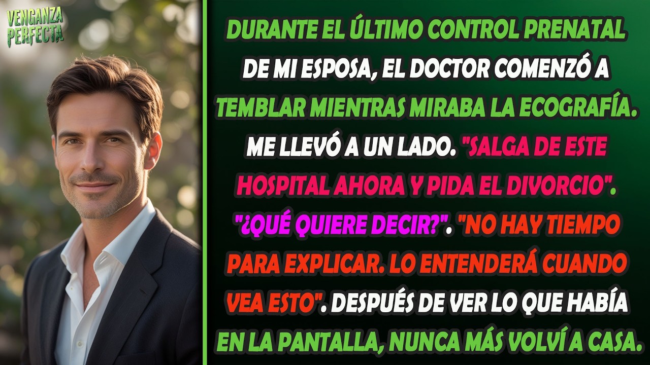 El doctor vio la ecografía de mi esposa y me rogó que me divorciara... Nunca volví a casa.