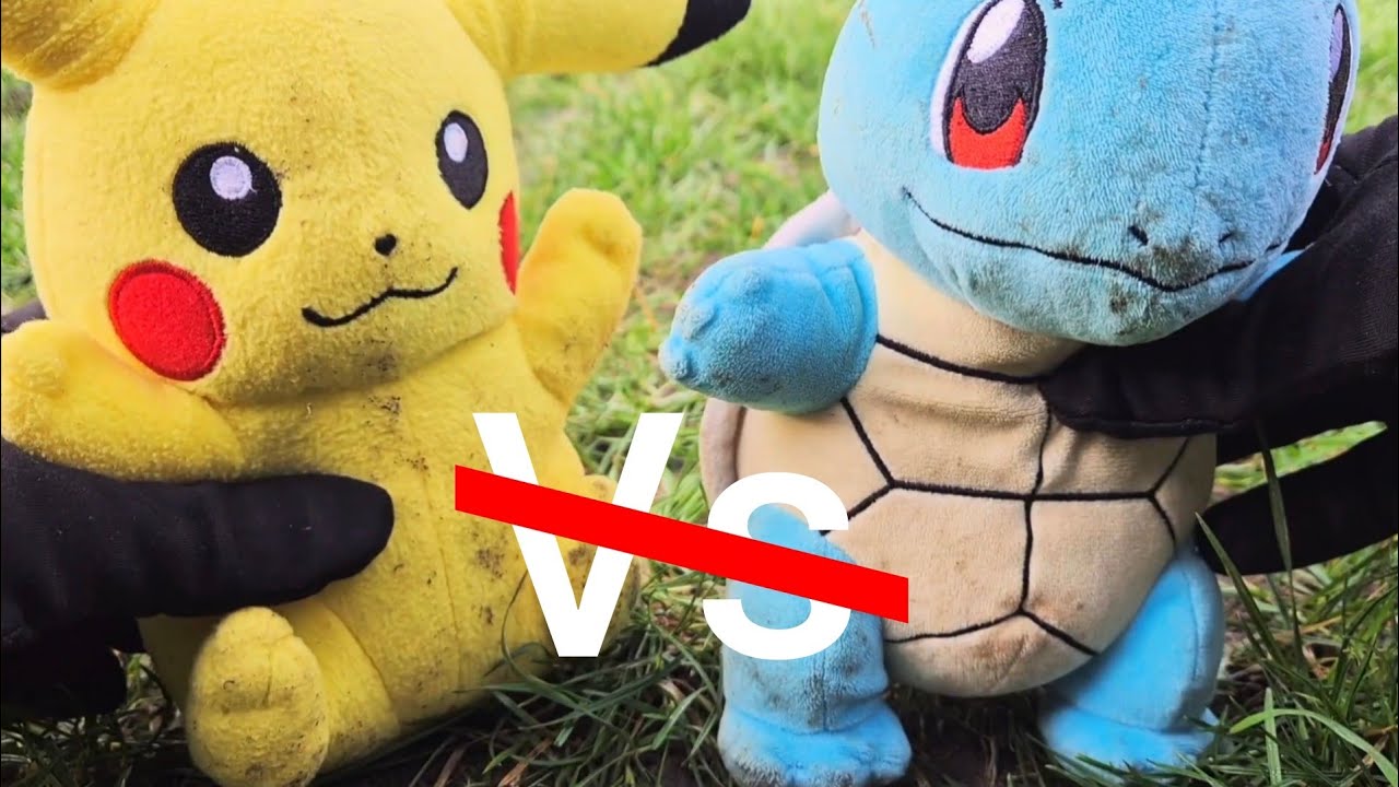 Pokémon Duels Plush | Raichu vs Flareon (Scrapped intro)