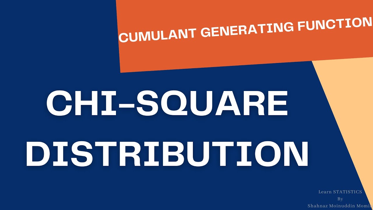 Chi-square distribution/cumulant generating function and cumulants of Chi-square distribution