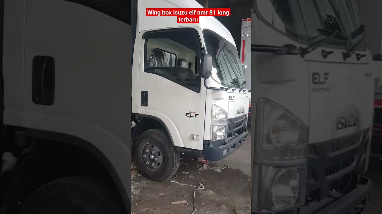 wing box isuzu elf nmr 81 long terbaru euro 4
