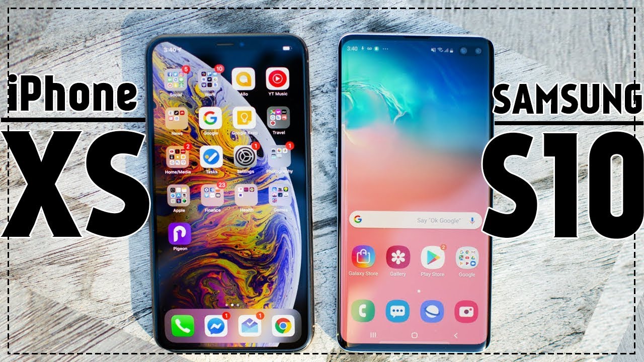 💥iPhone XS или Samsung Galaxy S10. Что лучше? Айфон или Самсунг?
