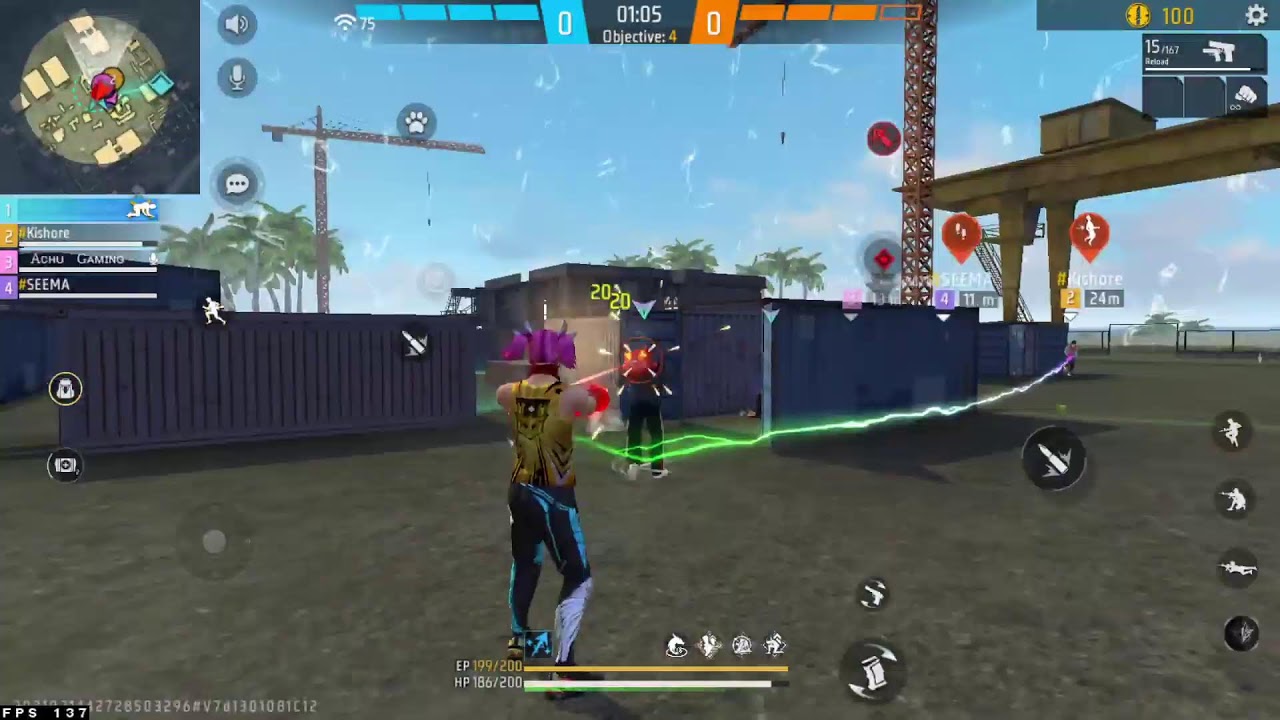 HOW TO DEFEAT IN 4VS4😂, I'm new PC Gamer #support  #subscribe