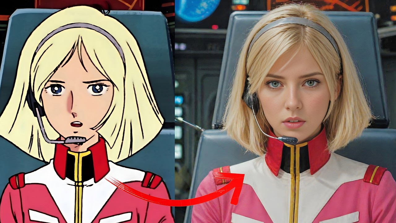 Mobile Suit Gundam Warriors Reimagined in Real Life | 機動戦士ガンダム 超リアルAI実写化
